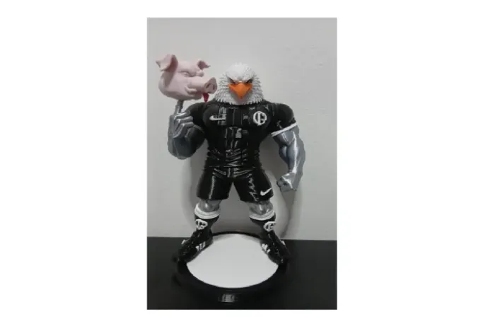 Mascote Gavião da Torcida do Corinthians