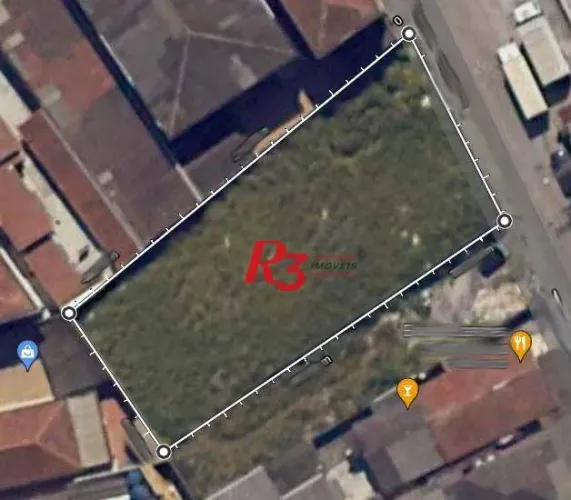 Terreno para alugar, 833 m² por R$ 10.853,58/mês - Vila Paulista - Cubatão/SP