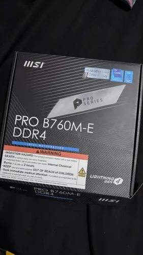 Placa Mãe B760M-E ddr4 MSI