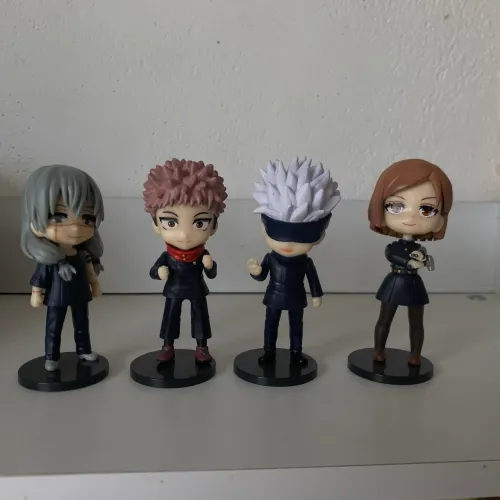 Jujutsu Kaisen 4 personagens Action Figure
