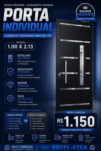 Porta alto padrão oferta especial ?