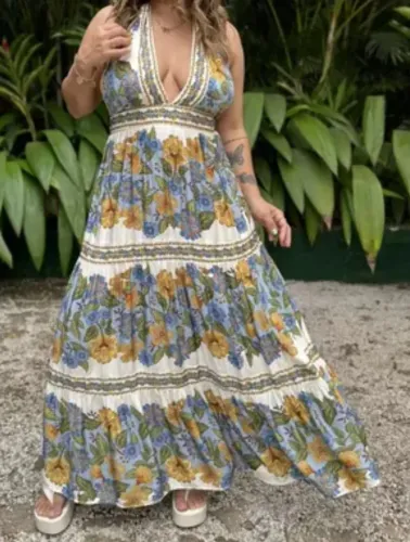 Vestido Farm Longo