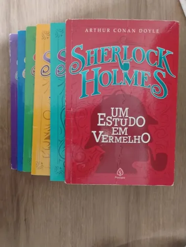 livros do Sherlock Holmes