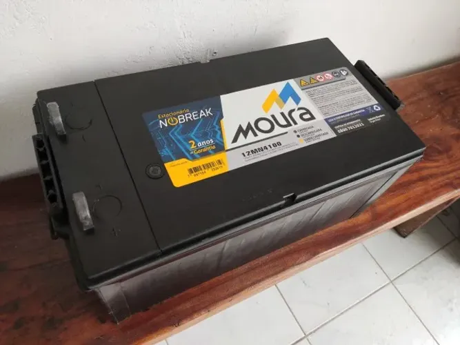 Bateria Estacionária Moura 12mn4100 | 12v 220ah/242ah