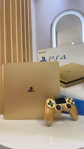 Ps4 Slim Gold 1TB - Versão Especial