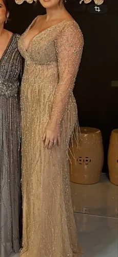 Vestido em pedraria para formatura/casamento