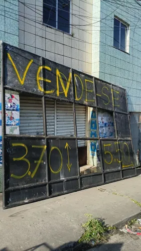 Portão de correr para galpão