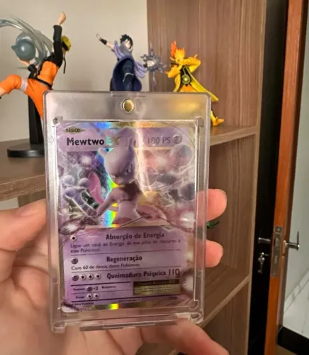 Carta Mewtwo EX SP/NM Coleção Evoluções