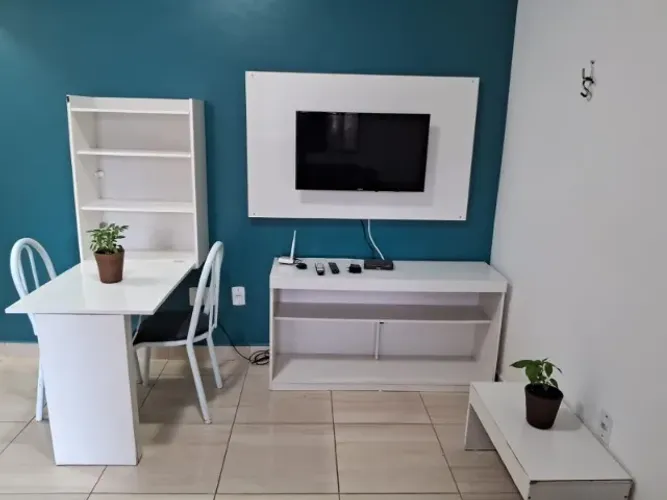 Apartamento em Ponta Negra, ambiente familiar e aconchegante