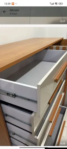 Cômoda e cristaleira