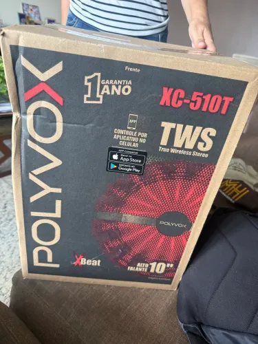Caixa de som polyvox XC-510T