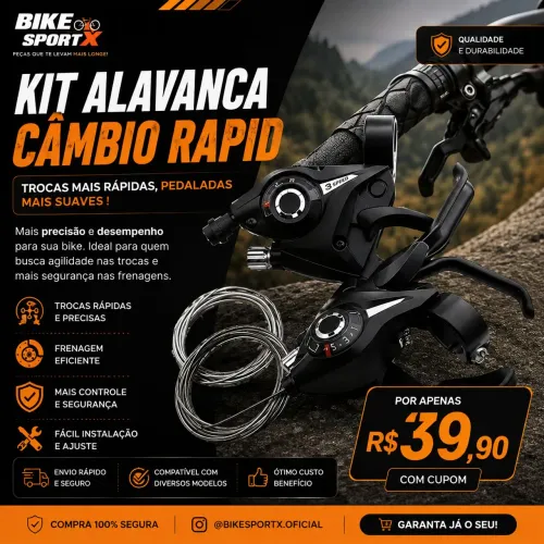 Kit alavanca de freio
