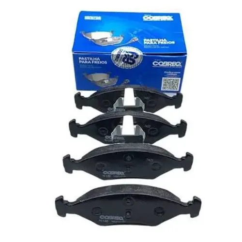 JOGO PASTILHAS DE FREIO COBREQ FORD KA FIESTA COURIER