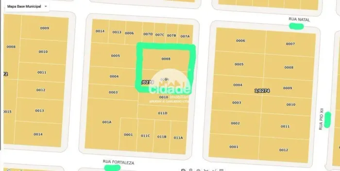 Excelente Área com 1.505 m² Dois Terrenos Disponíveis para Venda