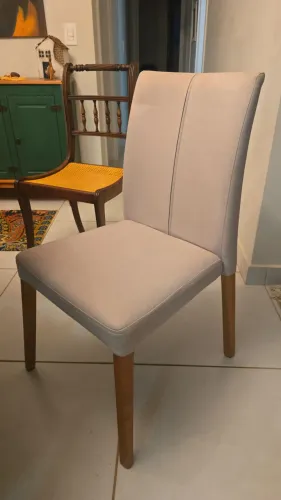 Cadeira de linho