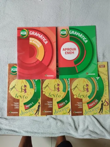 Kit Gramática Moderna Plus Completo - Texto e Discurso (5 Livros)