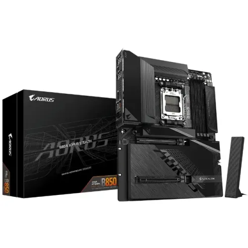 Placa Mãe Gigabyte B850 AORUS Stealth Socket AM5 / DDR5