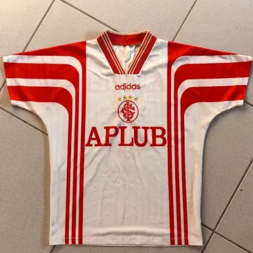 camisa original 1997 internacional adidas tamanho g 1998 branca