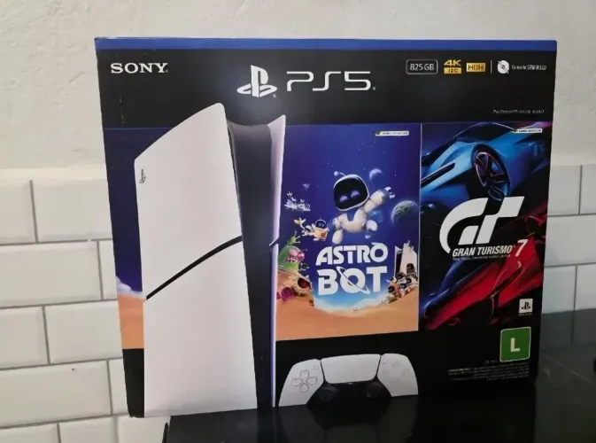 Ps5 Lacrado com Nota Fiscal e Garantia 1 ano