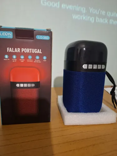 Caixa de som Bluetooth / USB