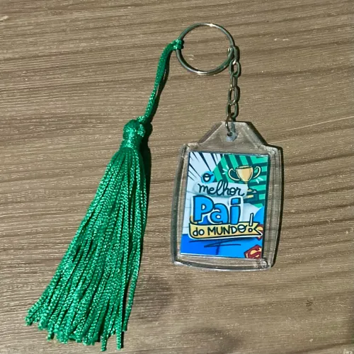 Chaveiro 3x4 cm personalizado