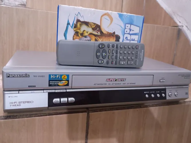 Vídeo Panasonic 7 cabeças.