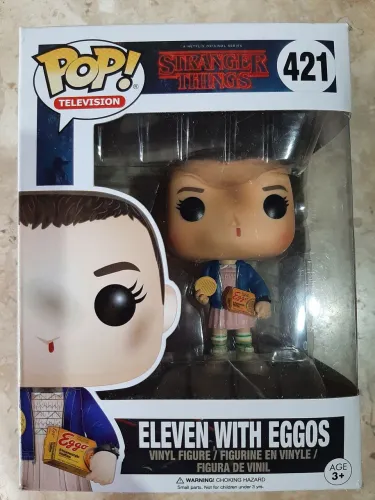 Eleven with eggos, 421. Funko pop