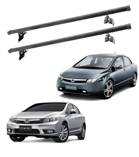 Rack Teto Bagageiro Honda Civic de 2006 à 2016