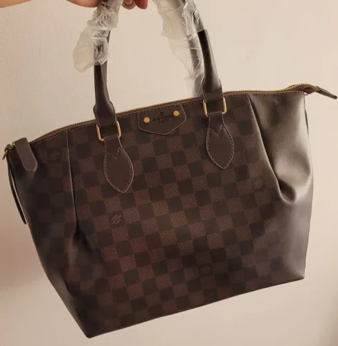 Bolsa lv marrom tamanho médio
