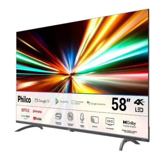 Smart TV Philco 58" 4k