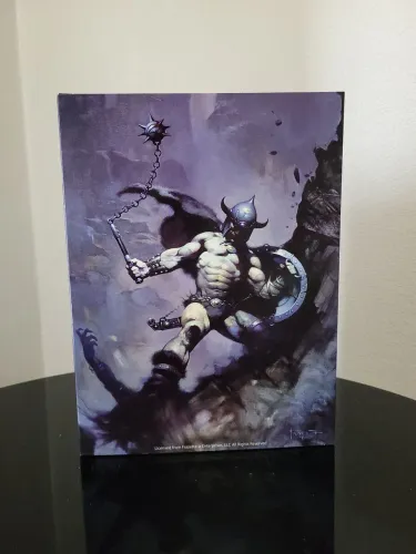 Warrior with ball and chain - Savage Crucible