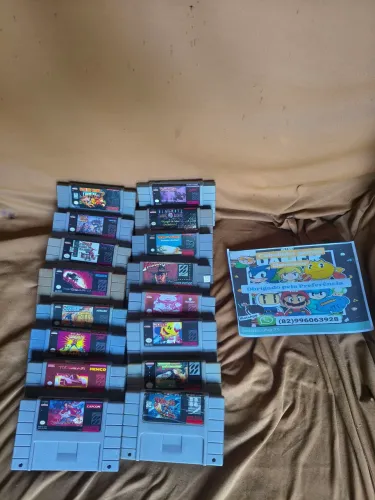 Cartuchos similares de super Nintendo
