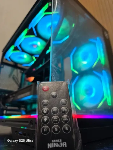 PC Ryzen 5 7600 DDR5 16GB SSD 1TB Gabinete Aquário