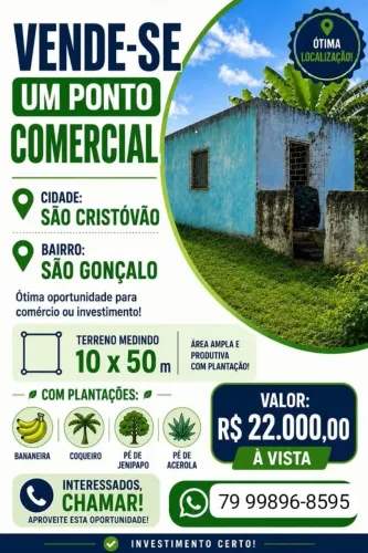 Casa com terreno 
