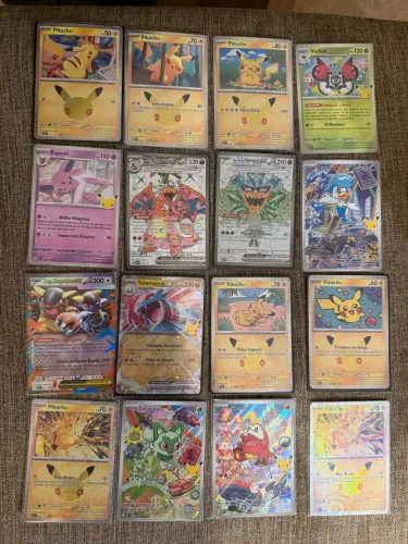Carta Pokémon especial 30 anos
