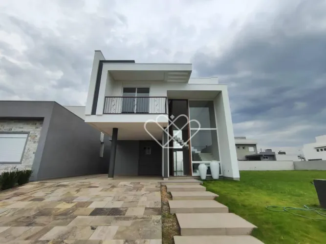 Casa à venda no Terras Alpha em Gravataí  Conforto, espaço e elegância em condomínio fecha