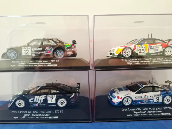 Lote de minituras Stock Car Europeia ITC!!!