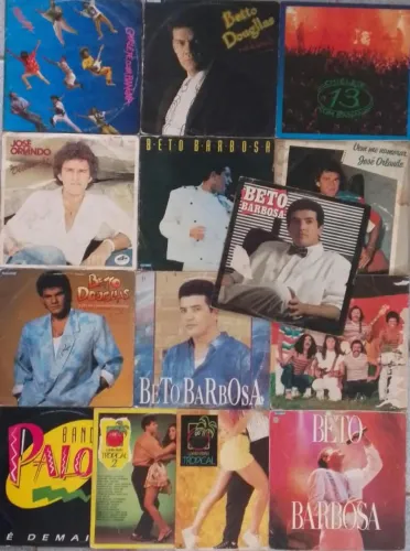 14 LPs Axé, Brega e Lambada