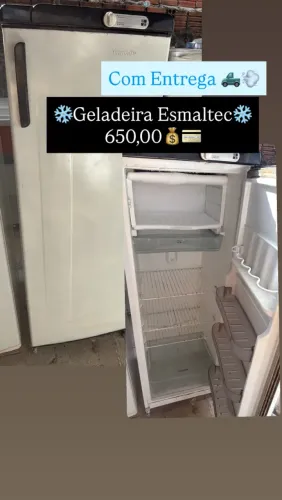 Geladeira esmaltec 