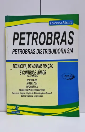 Livro de estudo para concurso | Técnico de administração e controle júnior da Petrobras