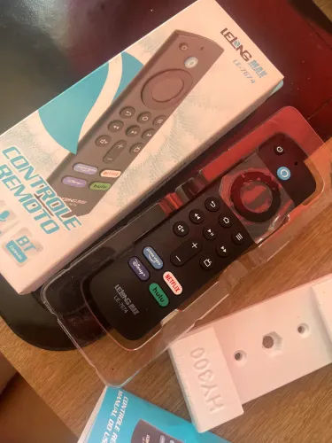 controle remoto por voz e +