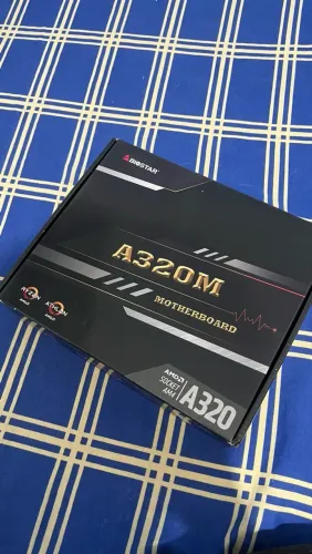 PLACA MÃE A320M BIOSTAR
