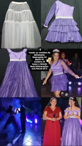 VESTIDO DE DANCA E VALSA