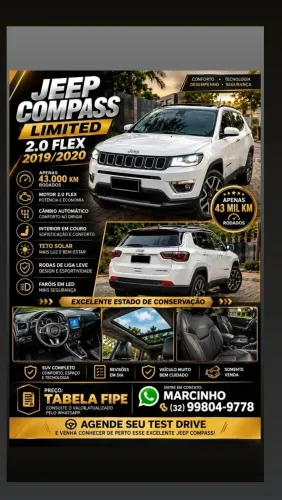 Jeep Compass Limited 2.0 4X2 Flex 16V Aut. 2020