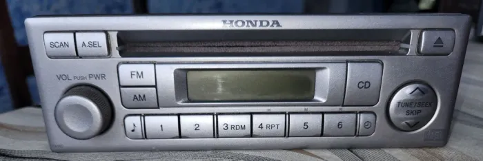 RADIO CD ORIGINAL DO HONDA FIT DE 2003 A 2008