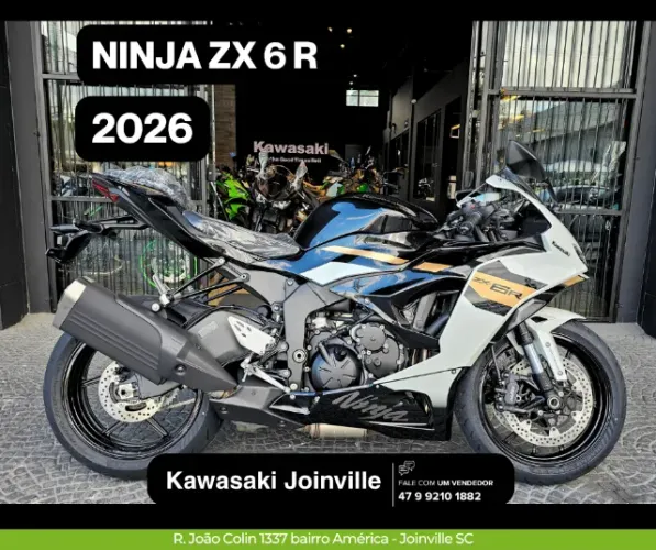 NINJA ZX 6 R -ZERO KM *