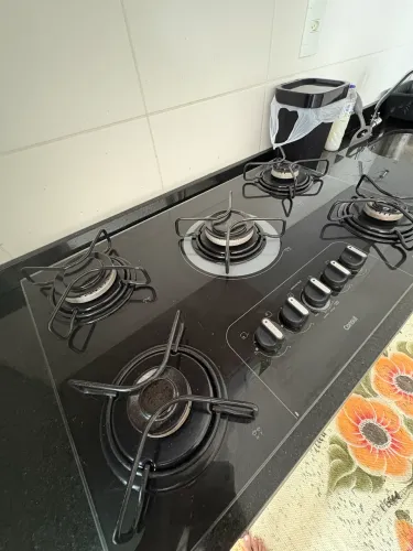 fogão cooktop 5 bocas elétrico