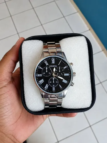 Relógio GENEVA Masculino | PARA VENDER HOJE !!