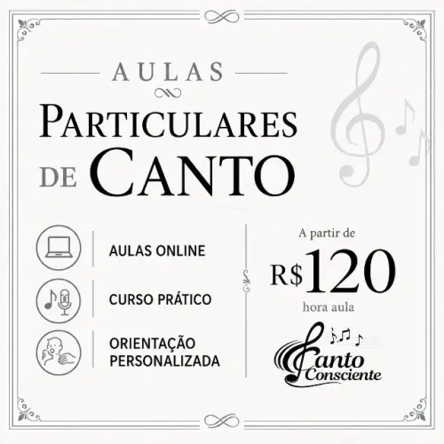 Aulas de Canto Online