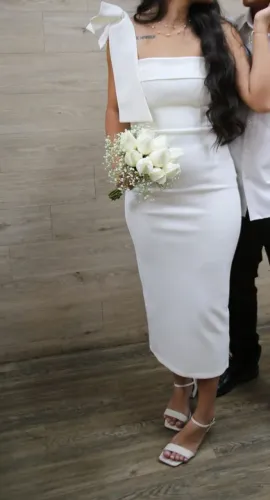 Vestido casamento civil